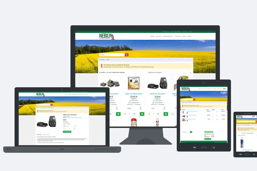 Nebily GmbH Wordpress Vue.js Frontend